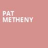 Pat Metheny, Eastman Theatre, Rochester